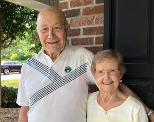 Retirees Bob and Pat Edwards commit to good health by walking daily